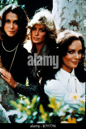 Drôle de dames Charlie's Angels  Year: 1976 - [TV-Series 1976-1981] Farrah Fawcett-Majors, Jaclyn Smith, Kate Jackson Stock Photo