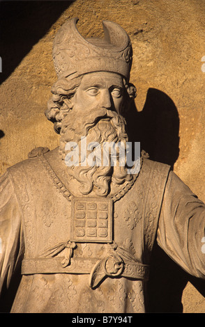 Aaron the Levite, Hebrew Priest & Brother of Moses, Monument Joseph Sec (c18th), Aix-en-Provence or Aix en Provence, France Stock Photo