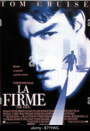 The Firm  Year: 1993 USA Director: Sydney Pollack Movie poster (Fr) Stock Photo