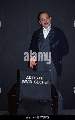 hercule poirot  Year: série tv -  Hercule Poirot  Year: TV-Series -  David Suchet Stock Photo