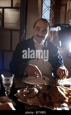 hercule poirot  Year: série tv -  Hercule Poirot  Year: TV-Series -  David Suchet Stock Photo