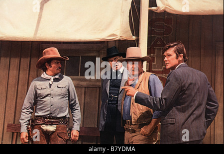 Chisum Year: 1970 USA John Wayne , Glenn Corbett , Christopher George  Director: Andrew V. McLaglen Stock Photo