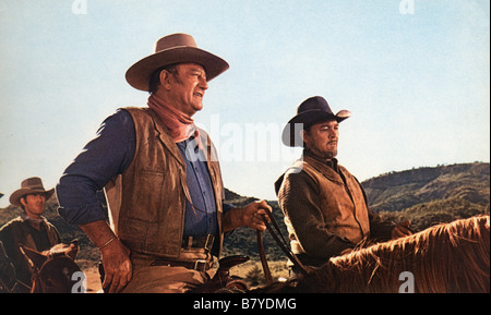 Chisum Year: 1970 USA John Wayne , Ben Johnson  Director: Andrew V. McLaglen Stock Photo