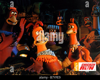 Chicken Run Year: 2000 UK Director: Peter Lord Nick Park Animation Stock Photo