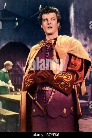 Ivanhoe  TV Series 1958 - 1959 UK Director: Lance Comfort, Arthur Crabtree Roger Moore   Based on the novel by Sir Walter Scott Stock Photo