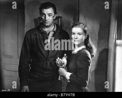 Ciel rouge Blood on the Moon  Year: 1948 USA Robert Mitchum, Barbara Bel Geddes  Director: Robert Wise Stock Photo