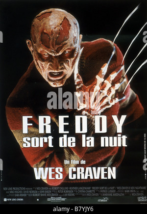 New Nightmare / Wes Craven's New Nightmare  Year: 1994 USA Robert Englund affiche, poster  Director: Wes Craven Stock Photo