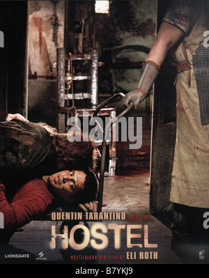 Hostel  Year: 2005 USA Jay Hernandez  Director: Eli Roth Stock Photo