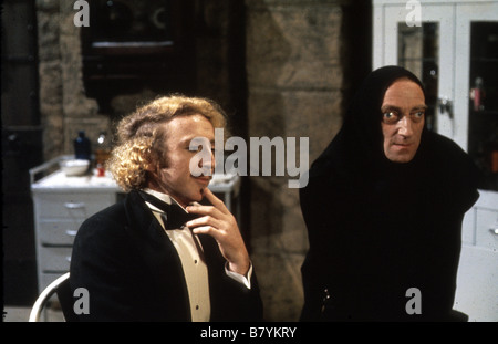Young Frankenstein Year: 1974 USA Gene Wilder, Marty Feldman  Director: Mel Brooks Stock Photo
