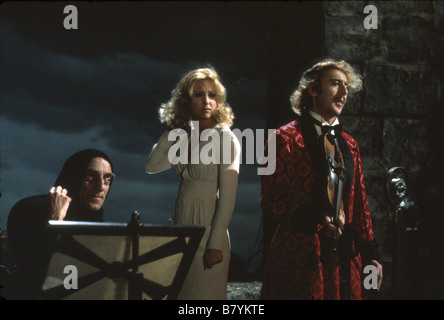 Young Frankenstein Year: 1974 USA Gene Wilder, Marty Feldman, Teri Garr  Director: Mel Brooks Stock Photo