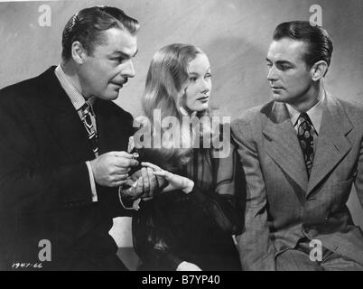 The Glass Key  Year: 1942 USA Brian Donlevy , Veronica Lake , Alan Ladd  Director: Stuart Heisler Stock Photo