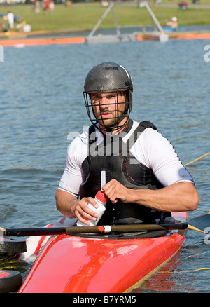 2008 Canoe polo championships Stock Photo