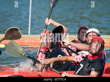 2008 Canoe Polo Championships Stock Photo