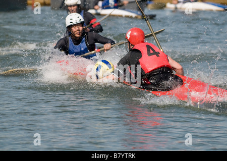 2008 Canoe Polo Championships Stock Photo