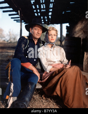 The Horse Soldiers  Year: 1959 USA John Wayne, Constance Towers  Director: John Ford Stock Photo