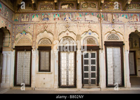 Ishwardas Modi Haveli Jhunjhunu Rajasthan India Stock Photo