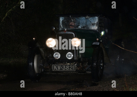 1933 Alvis Firefly 1496cc VSCC Measham Overnight Rally January 2009