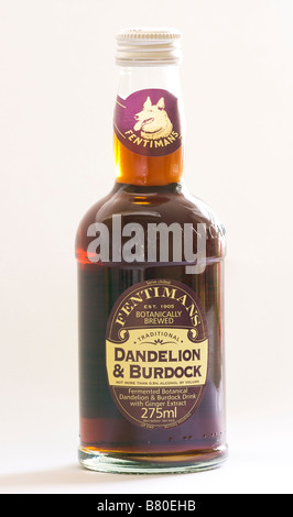 Fentimans Dandelion & Burdock bottle Stock Photo