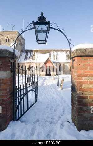 St Mary the Virgin Church Frensham Surrey UK Stock Photo