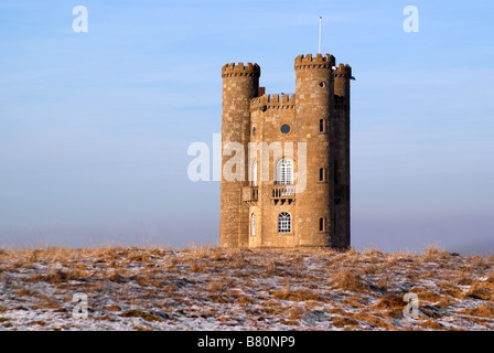 BROADWAY TOWER IN WORCESTERSHIRE ENGLAND UK Stock Photo