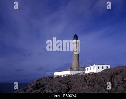 Stormlight over Ardnamurchan Lighthouse,  Ardnamurchan peninsula, Scotland Stock Photo