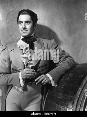 Le signe de Zorro The Mark of Zorro (1940) usa Tyrone Power  Director: Rouben Mamoulian Stock Photo