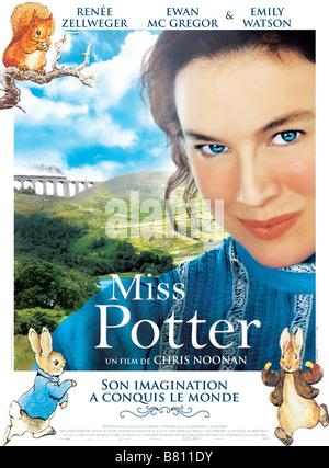 Miss Potter  Year: 2006 - UK / USA Renée Zellweger  Director: Chris Noonan Movie poster (Fr) Stock Photo