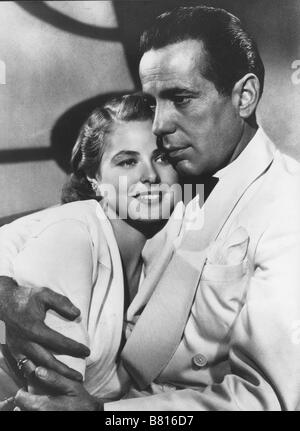 Casablanca  Year : 1942 USA Humphrey Bogart, Ingrid Bergman  Director: Michael Curtiz Stock Photo