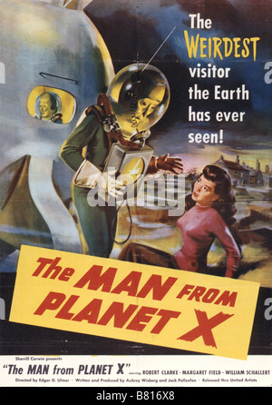 The Man from Planet X The Man from Planet X  Year: 1951 USA Affiche, Poster  Director: Edgar G. Ulmer Stock Photo
