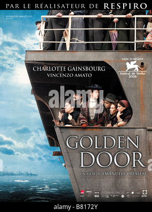 Golden door Nuovomondo  Year: 2006 - France / Italy Vincenzo Amato, Charlotte Gainsbourg  Director: Emanuele Crialese Stock Photo