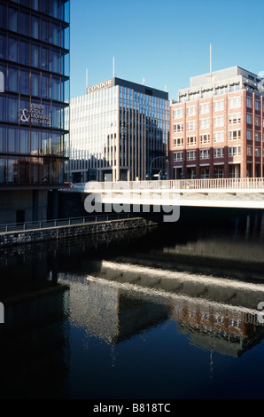 Feb 6, 2009 - Offices of Condor Insurance Group at Slamatjenbrücke in the German city of Hamburg. Stock Photo