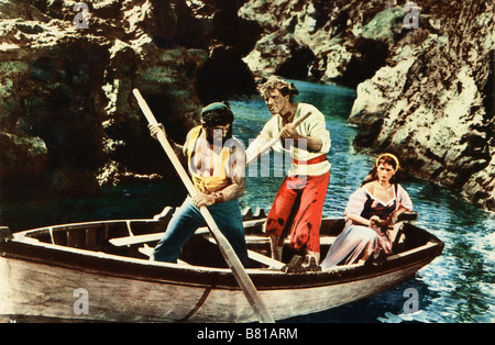 The Crimson Pirate Year: 1952 USA Burt Lancaster, Nick Cravat, Eva Bartok  Director: Robert Siodmak Stock Photo