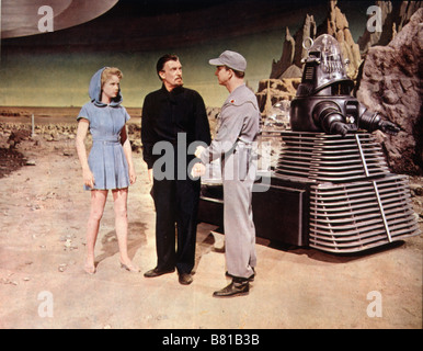 Forbidden Planet  Year: 1956 USA Walter Pidgeon, Anne Francis, Leslie Nielsen  Director: Fred M. Wilcox Stock Photo
