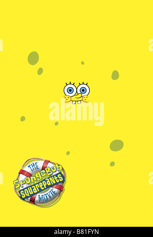 THE SPONGEBOB SQUAREPANTS MOVIE SPONGEBOB MOVIE POSTER 2004 Stock 