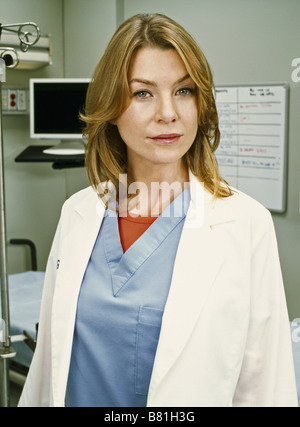 Grey's Anatomy TV Series 2005 - ???? USA 2005 season 1  Ellen Pompeo  Created by Shonda Rhimes Stock Photo