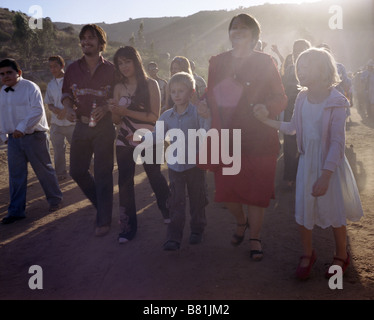 Babel  Year: 2006 USA Gael García Bernal, Nathan Gamble, Adriana Barraza, Elle Fanning,  Director: Alejandro González Iñárritu Stock Photo