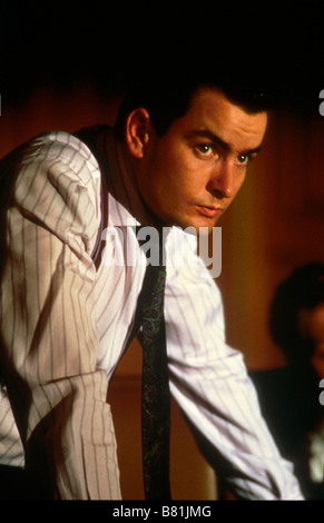 Wall Street  Year: 1987 USA Charlie Sheen  Director: Oliver Stone Stock Photo