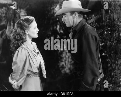 La vallée maudite Gunfighters  Year: 1947 USA Randolph Scott, Barbara Britton  Director: George Waggner Stock Photo