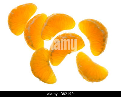 clementine segments Stock Photo