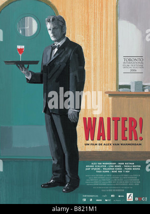 Waiter Ober  Year: 2007 - Netherlands / Belgium Affiche / Poster Alex van Warmerdam  Director: Alex van Warmerdam Stock Photo