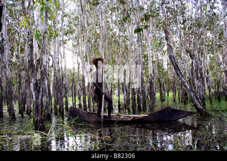 Ten Canoes Year: 2006 - Australia Jamie Gulpilil  Director: Rolf de Heer Stock Photo