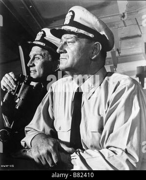 In Harm's Way  Year: 1965 USA Director: Otto Preminger John Wayne, Kirk Douglas Stock Photo