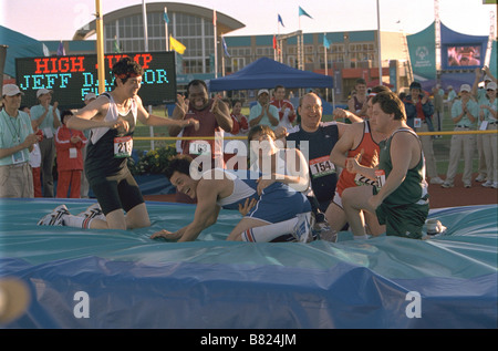 The Ringer Year : 2005 USA Geoffrey Arend, Leonard Earl Howze, Johnny Knoxville, Edward Barbanell, Bill Chott, John Taylor  Director: Barry W. Blaustein Stock Photo