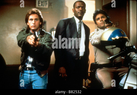 National lampoon's Loaded Weapon 1  Year: 1993 USA Emilio Estevez, Samuel L. Jackson, Erik Estrada  Director: Gene Quintano Stock Photo