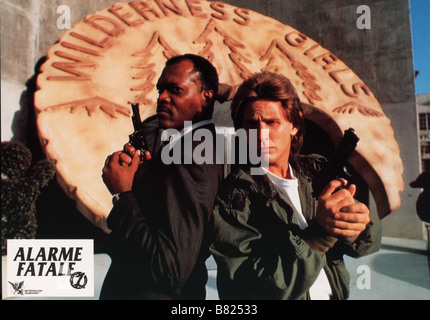 National lampoon's Loaded Weapon 1  Year: 1993 USA Emilio Estevez, Samuel L. Jackson  Director: Gene Quintano Stock Photo