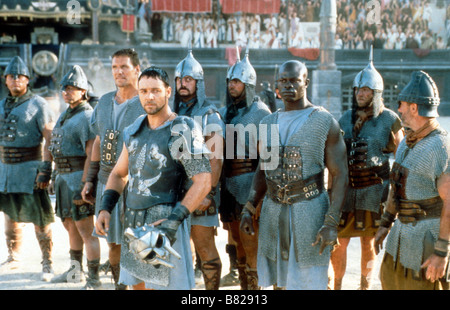 Gladiator  Year: 2000 USA Russell Crowe, Djimon Hounsou  Director: Ridley Scott Stock Photo
