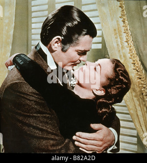 Gone with the Wind  Year: 1939 USA Clark Gable, Vivien Leigh  Director: Victor Fleming Stock Photo