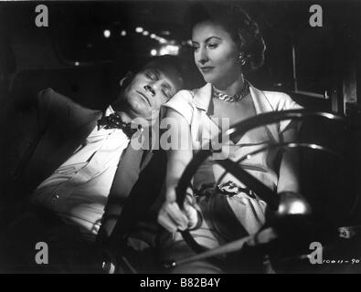 La femme à l'écharpe païlletée The File on Thelma Jordon  Year: 1950 USA Barbara Stanwyck, Wendell Corey  Director: Robert Siodmak Stock Photo