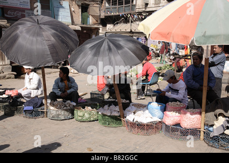 Market Indra Chowk, Kathmandu Stock Photo