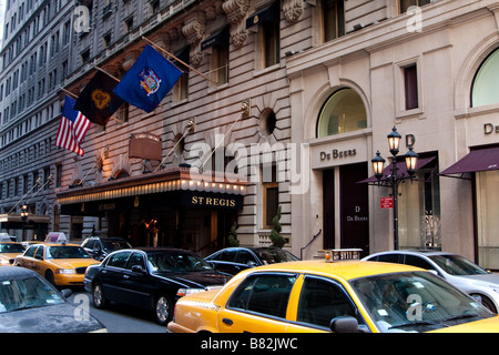 The St Regis Hotel at 5th avenue in Manhattan New York City Stock Photo